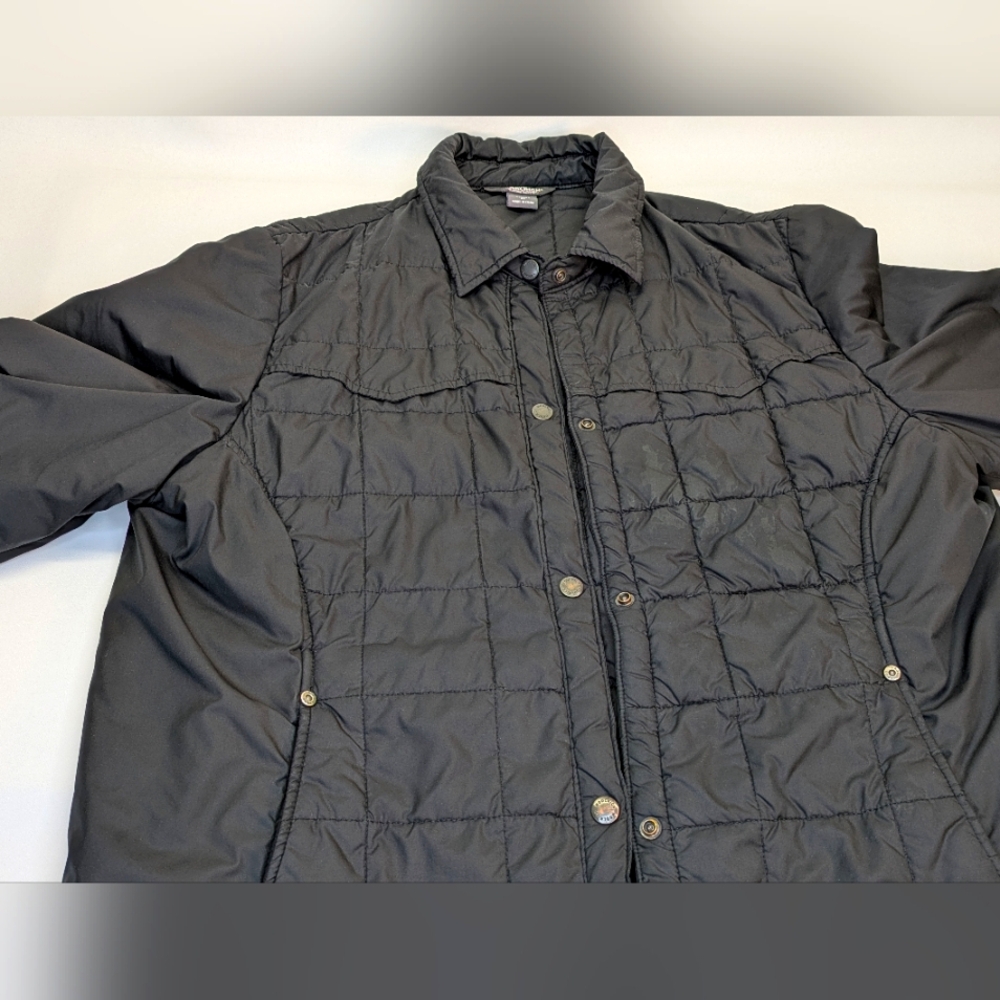 Womens Black Quilted Jacket